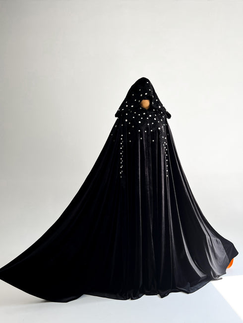Cape with rhinestones